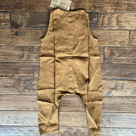 The Simple Folk The Forest Playsuit in Rust 9-12 months - Picture 6 of 6